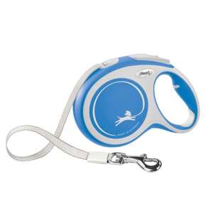 Flexi New Comfort L blaues Hunde-Rollleine, 8 Meter, 50 kg - Viehzucht