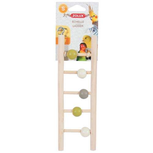 ZOLUX Scară din lemn pentru păsări, 5 trepte, 23,5 cm 56340791