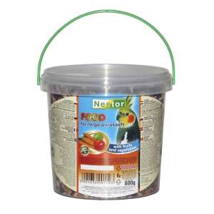Nestor Nagypapagáj Táp Gyümölcsökkel - 600g 73177539 - Madáreleség