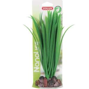 ZOLUX NanoLísz Sztuczna trawa - Roślina ozdobna do akwarium - 22cm 57141106 - Dekoracja akwarium