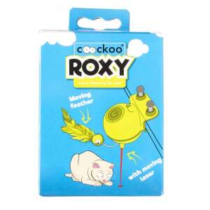 EBI COOCKOO ROXY Interaktív lézeres macskajáték 8x8x10,5cm lime 57109907 Roxy
