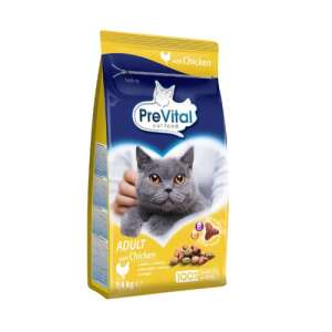 PreVital macskaeledel felnőtt macskáknak csirkével, 1,4 kg-os csomag - Macskaeledel