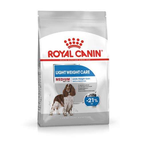 Royal Canin Light Weight Care Medium száraz kutyaeledel felnőtt kutyáknak, 3kg-os csomag - Royal Canin