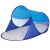 Springos blue and grey pop up beach tent