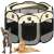 Springos pet playpen with a chihuahua and two kittens inside