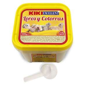 KIKI EXCELLENT 500g madárfióka táp kézzel etetéshez nagypapagájoknak 56343695 - Táplálékkiegészítő madaraknak