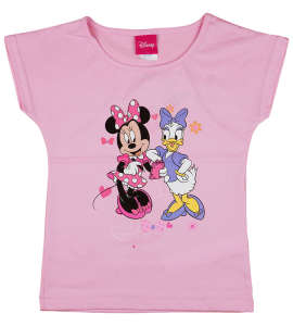 Disney lány Póló - Minnie és Daisy #rózsaszín - 98-as méret 31342375 Gyerek pólók