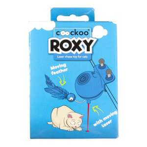 EBI COOCKOO ROXY Interaktív lézeres macskajáték 8x8x10,5cm kék 57109779 Roxy