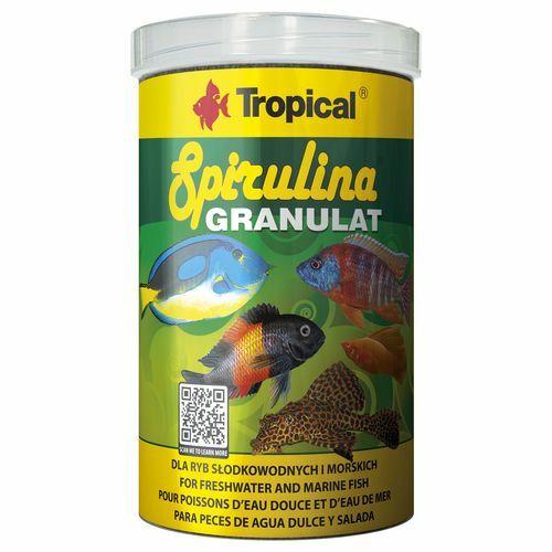 Tropical Spirulina Granulat Haltakarmány - 1000ml/440g 138507314 - Haleledel