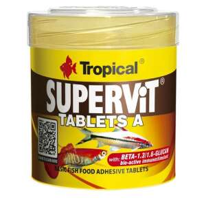 TROPICAL Supervit Tablets A 50ml/36g 80db haltáp öntapadó tabletták formájában 58744375 