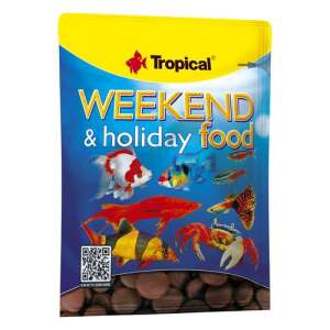 Tropical Weekend & Holiday Food, 20g süllyedő tablettás haltáp akváriumi halak számára - Haleledel