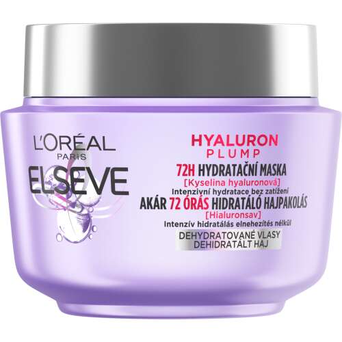 L´Oréal Paris Hyaluron Plump până la 72 de ore Balsam hidratant pentru păr cu acid hialuronic 300ml