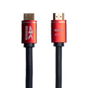 20m nagy sebességű HDMI kábel 2.0, 4K-60Hz, aranyozott, apa-apa csatlakozó - HDMI kábel