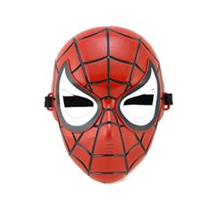 Pókember maszk, műanyag, 21,5 cm, piros 56361413 "Pókember"  Jelmezek gyerekeknek