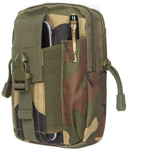 IdeallStore® Military Tactical Pouch, Trooper Reach, Polyester, 1 l capacity, 18 cm, Camouflage 56366577