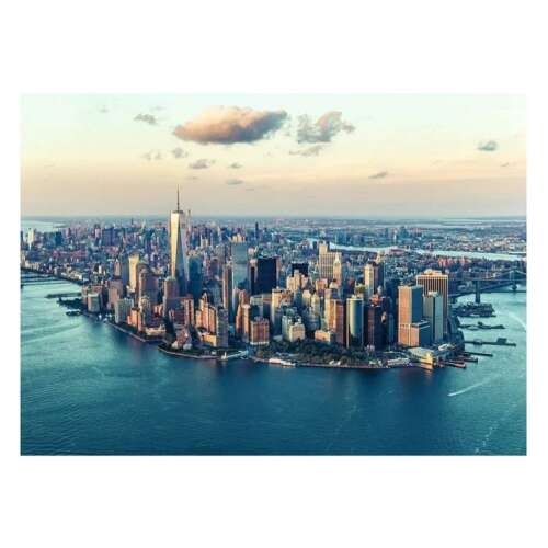 Puzzle s panorámou New Yorku, 1000 dielikov, Ravensburger