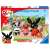 Bing Giant Floor Puzzle 24 Pieces, Ravensburger, Bing and his friends at the playground