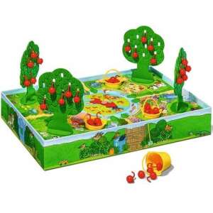 Ravensburger Almácskák társasjáték óvodásoknak, színes játéktábla fákkal, almácskákkal és kosarakkal - Ravensburger