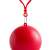 IdeallStore® Poncho Ball, plastic, one size, red 56368403
