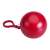 IdeallStore® Poncho Ball, plastic, one size, red 56368403