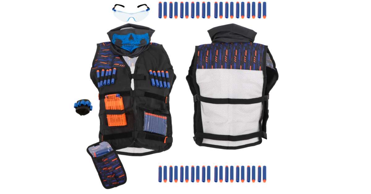 Tactical vest for Nerf 2 launcher accessories equipment Pepita