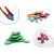 Ikonka Creative colored pebbles set: building, sorting, and pattern matching