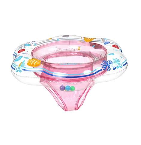 Ikonka Nadmuchiwana guma do pływania dla dzieci #różowy