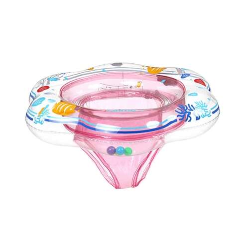 Rosa Intime aufblasbarer Babyschwimmring mit Sitz, 47cm, für Babys ab 1 Jahr, bis zu 20kg