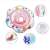 Ikonka Inflatable baby Floating rubber #pink 56369294