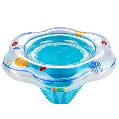 Ikonka aufblasbare Baby Schwimmender Gummi #blau