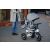 Ikonka Trike Fix V3 360° swivel tricycle with tilting backrest - Grey 93444163