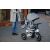 Ikonka Trike Fix V3 360° swivel tricycle with tilting backrest - Grey 93444163