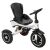 Ikonka Trike Fix V3 360° swivel tricycle with tilting backrest - Grey 93444163