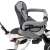 Ikonka Trike Fix V3 360° swivel tricycle with tilting backrest - Grey 93444163