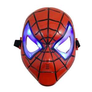 Masca IdeallStore®, Spiderman Infinity War, plastic, marime universala, tehnologie LED 56369508 Costume pentru copii