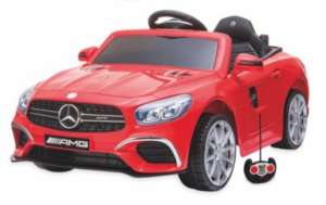Baby Mix Mercedes Elektromos autó távirányítóval 12V #piros