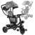 Ikonka Trike Fix Lite grey child tricycle with adjustable features