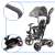 Ikonka Trike Fix Lite full view with handlebar and basket details