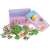 24 piece animal puzzle in a pink tin box, great for kids 3 years and up