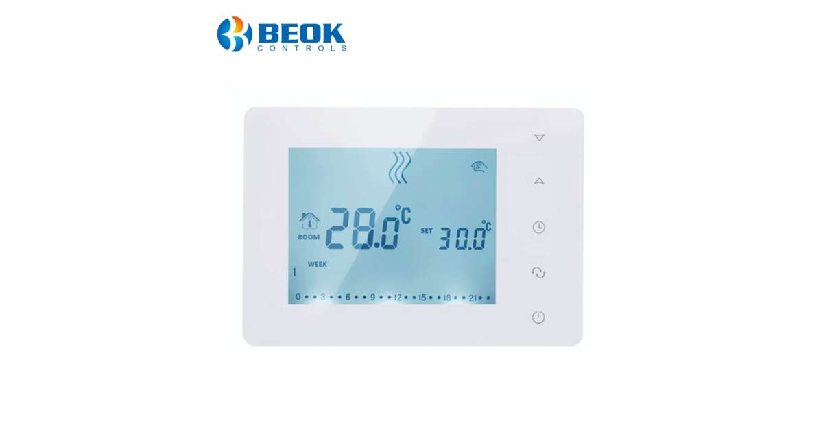 Termosztát Gázfűtéshez és Padlófűtéshez BeOK BOT-X306 | Pepita.hu