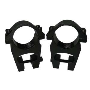 Inele de montura pentru lunete airsoft DEPOX®, 11 mm, metalice, negre 56370281 - Articole foto, video și optică