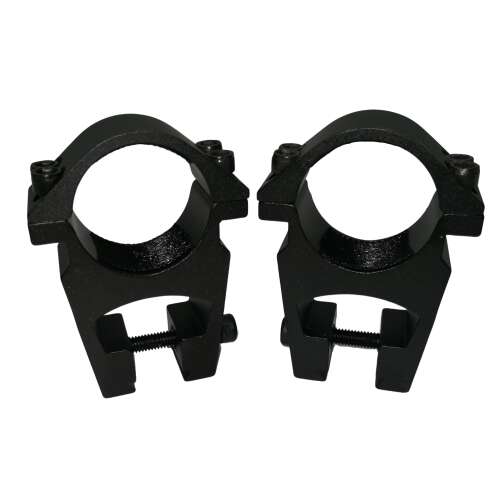 Inele de montura pentru lunete airsoft DEPOX®, 11 mm, metalice, negre 56370281