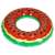 Wassermelonen-Schwimmring, 80cm, rot, grün, schwarz