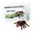 Remote control tarantula spider toy, realistic brown hairy spider with red eyes, infrared remote control, great for pranks and Halloween