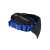 Nerf dart belt with magazine holder, black, blue, white