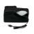 Black Enter key shaped stress relief pillow with USB cable and zipper