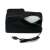 Black Enter key shaped stress relief pillow with USB cable and zipper