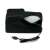 Black Enter key shaped stress relief pillow with USB cable and zipper