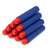 10 pack of blue NERF compatible foam darts, 7.2cm long