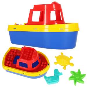 DIPLO Boot mit 3 Sandformen D-527 69604164 Sandkastenspielzeug